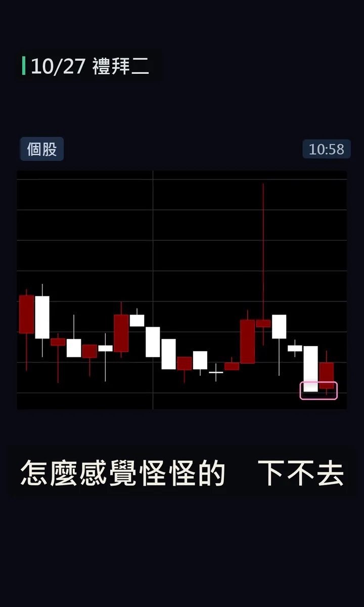 怎麼感覺怪怪的　下不去